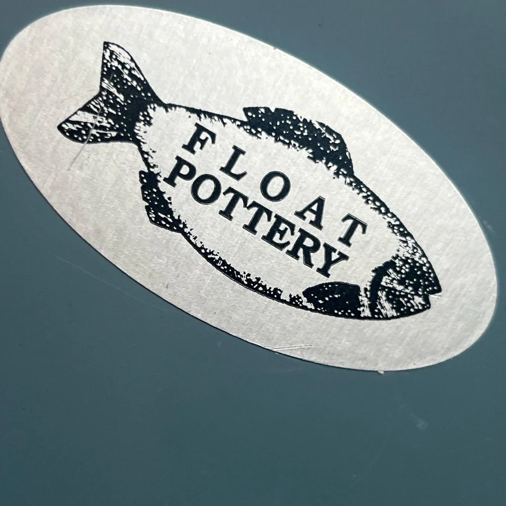 Studio Pottery One of a Kind “Under the Sea” by Float Pottery Mirror Round 10”